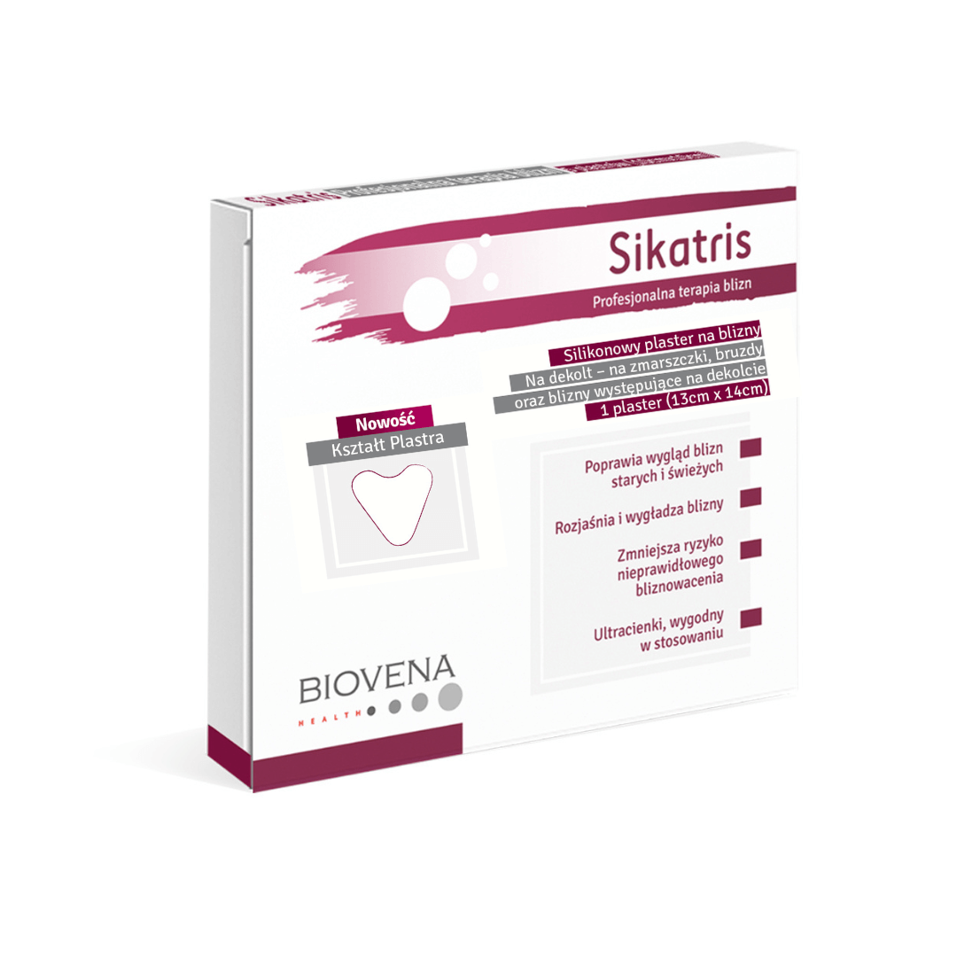 Sikatris plaster silikonowy przeciwzmarszczkowy