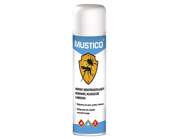 Mustico Spray na komary, meszki i kleszcze